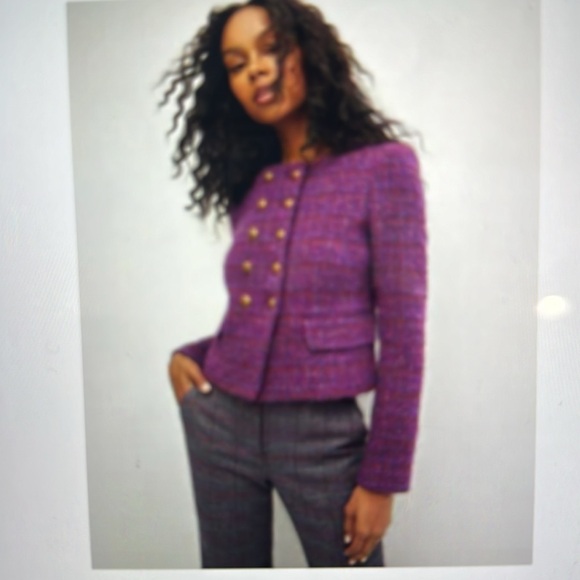 Veronica Beard Bentley Tweed Jacket size 4 - Picture 4 of 4